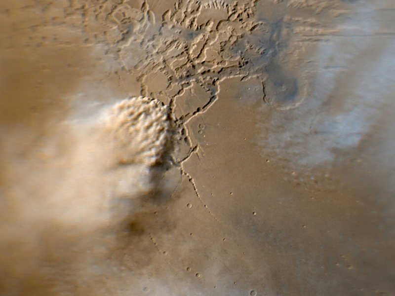 Meteorología mesoescalar en Marte